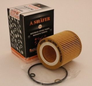 Фільтр масляний SHAFER FOE387 BMW 1(E81, F20), 3 (E90, F30), 1,6-3,0, 04-