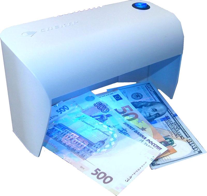 Світлодіодний ультрафіолетовий детектор валют Спектр-5 LED, фото 1