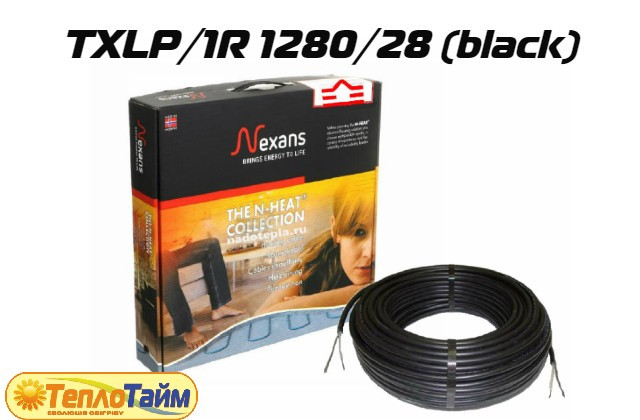 Комплект нагрівальний кабель Nexans TXLP/1R 1280/28 black Комплект нагрівальний кабель Nexans TXLP/1R 1280/28 black