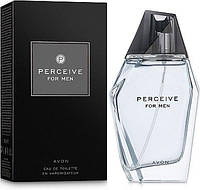 Туалетна вода Avon Perceive For Men 100 ml (духи чоловічої Персив Ейвон)