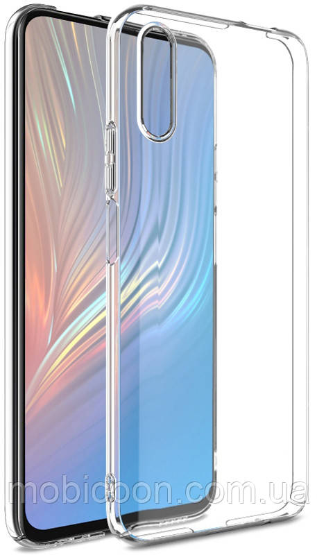 Чохол силіконовий для Huawei P Smart S ультратонкий прозорий (хуаяй п смарт см), фото 1
