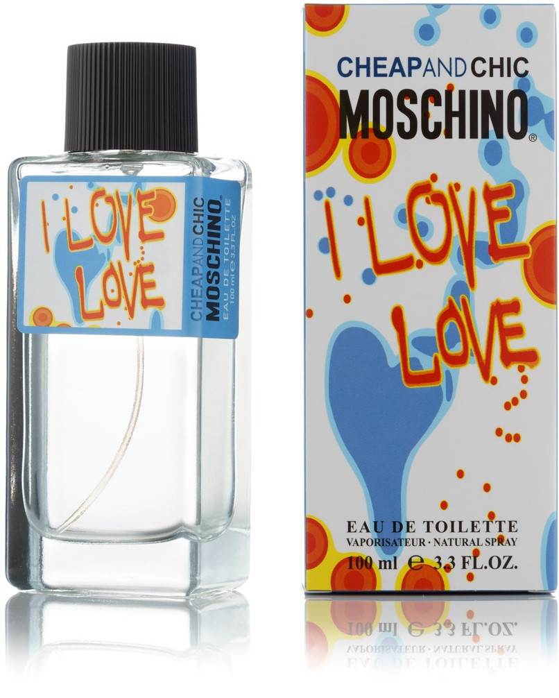 Жіноча туалетна вода Moschino Cheap and Chic I Love Love - 100 мл (new)
