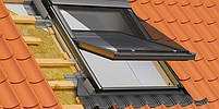 Мансардні вікна Velux Стандарт Плюс GZL1061 MK06 (780x1180) + Водонепроникний комір (780х1180), фото 3
