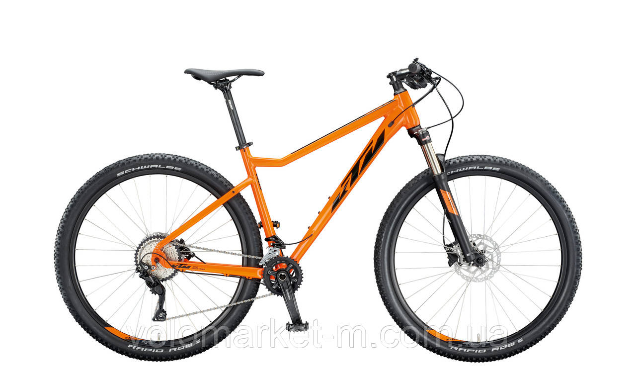 Велосипед KTM ULTRA FLITE 29", рама M, оранжево-чорний, 2020