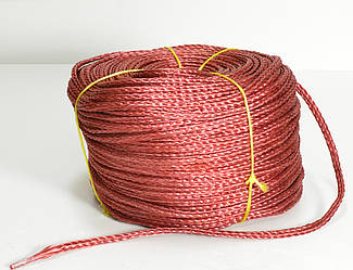 Мотузка нетонна червона, 12 мм, 200 м