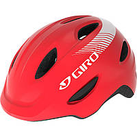 Детский велосипедный шлем Giro Scamp Cycling Helmet Bright Red Small (49-53cm)