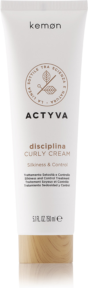 Незмивний крем для кучерявого волосся Kemon Actyva Disciplina Curly Cream 150 мл