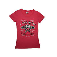 Футболка для фітнесу та бодібілдингу жіноча Power System Heart Breaker PS-8005 Pink S