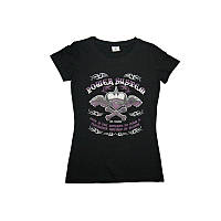 Футболка для фітнесу та бодібілдингу жіноча Power System Heart Breaker PS-8005 Black S