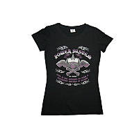 Футболка для фітнесу та бодібілдингу жіноча Power System Heart Breaker PS-8005 Black L