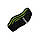 Тканева гумка для фітнесу та спорту Power System PS-4092 Booty Band LVL 2 Black/Green (d_80 см. навантаження 12-16кг.), фото 4