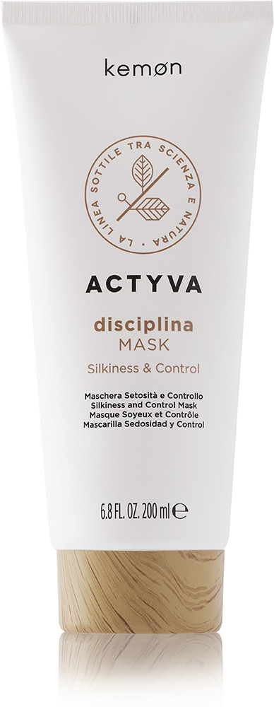 Маска для неслухняного волосся Kemon Actyva Disciplina Mask, 200 мл