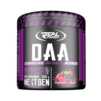 Бустер тестостерону Real Pharm DAA 250 г, фото 2