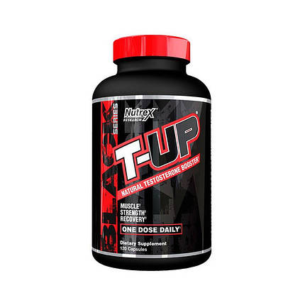 Бустер тестостерону NUTREX T-Up Black 120 кап Топ продаж, фото 2