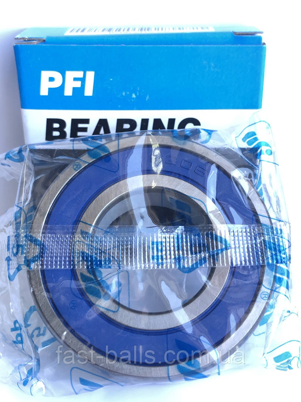 Підшипник PFI 6206 2RS C0 (30x62x16) однорядний