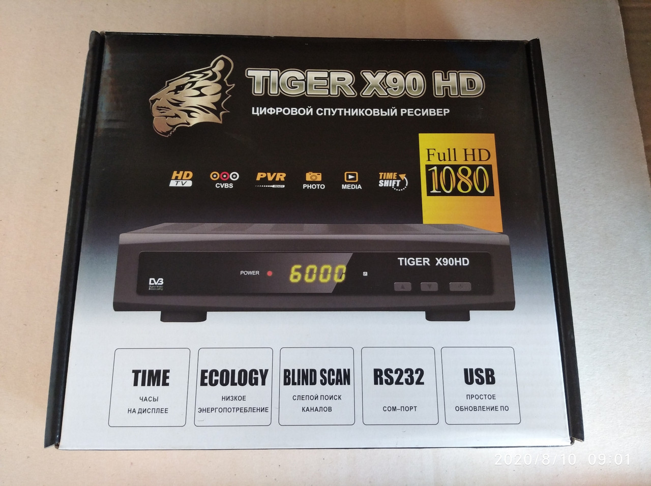 Супутниковий ресивер Tiger X90 HD
