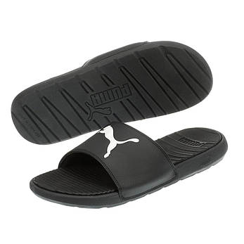 Тапочки чорні Puma оригінал Cool Cat Sport men's Slides 371048_02, фото 2