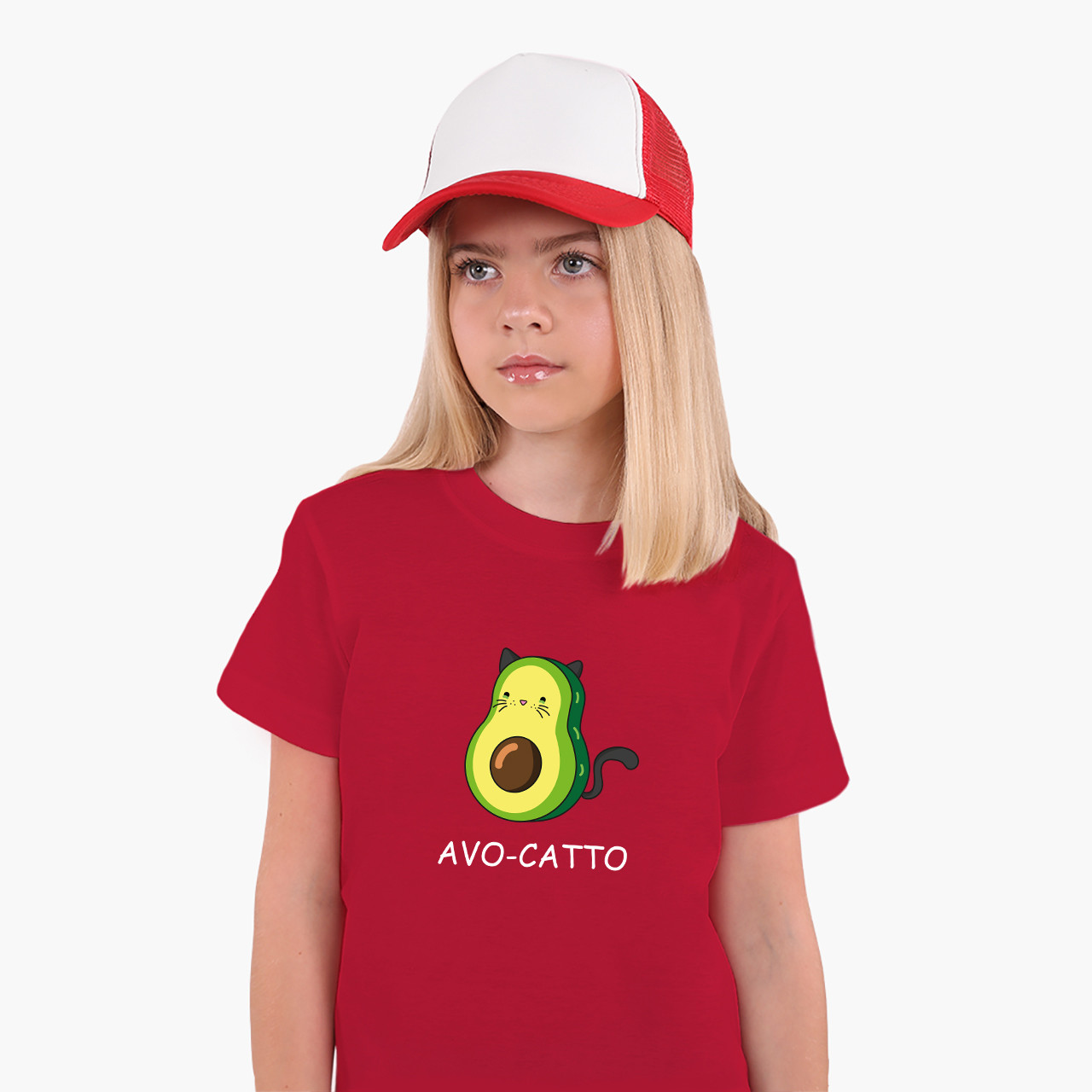 Дитяча футболка Аво-кіт (Avocatto), кольорова футболка Дитячі