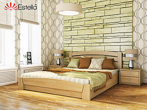 Ліжко дерев'яне Селена Аурі 120х190 всі кольори Щит 2Л4 160х190, двоспальне