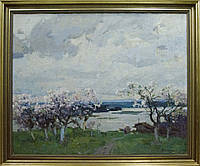 Картина Захаров Ф. З. Пейзаж с деревьями