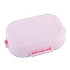 Ланч бокс обідній Kamille Рожевий 650мл KM-2118, фото 5