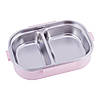 Ланч бокс обідній Kamille Рожевий 650мл KM-2118, фото 4