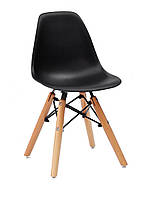 Дитячий стілець Kids Nik Eames DSW чорний 04, дизайн Charles&Ray Eames, фото 2