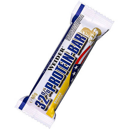 Протеїновий батончик Weider 32% Protein Bar 60 г, фото 2