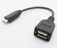 Перехідник micro USB (тато) USB (мама) Host OTG