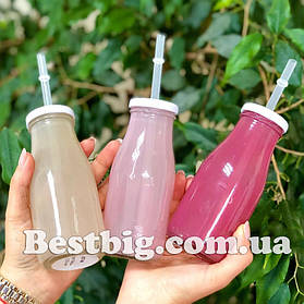 Пляшка 225 мл, Кольорова (mix) (Olens) Мілки-вей K9357-M