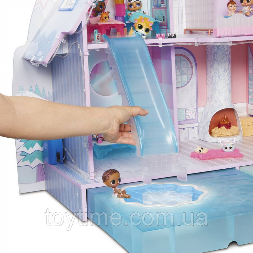 Lol wooden 2024 doll house