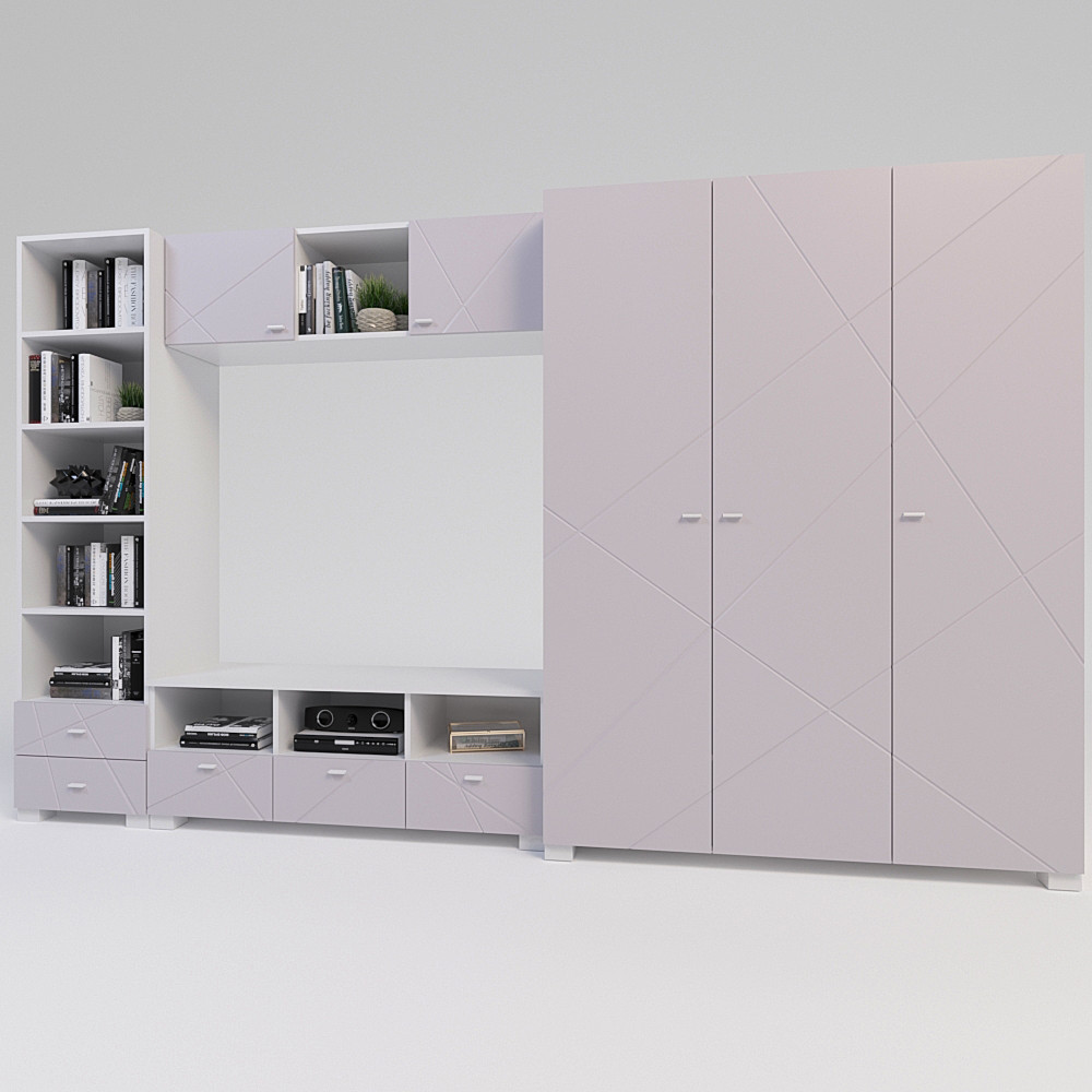 Комплект підліткових меблів Х-Скаут-20 рожевий мат, фото 1