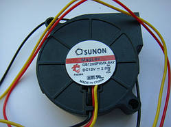 Вентилятор 5см Sunon MAGLEV GB1205PHVX-8AY 12v для голів BEAM230, BEAM280, SHARPY