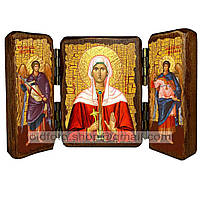 Икона Христина Кристина Святая Мученица ,икона на дереве 260х170 мм