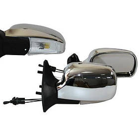 Зеркало боковое ЗБ 3107П/LADA 04,05,07/CHROME/LED хром/пов (ЗБ 3107П CHR/LED)