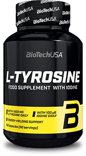 Тирозин BioTech L-Tyrosine 100 капс, фото 1