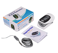 Пульсоксиметр на палец для измерения пульса и сатурации крови Pulse Oximeter.