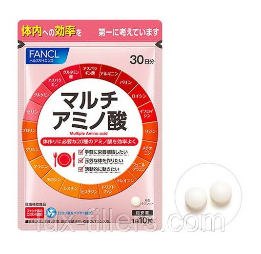 Комплекс амінокислот FANCL Multi Amino Acid 30 днів