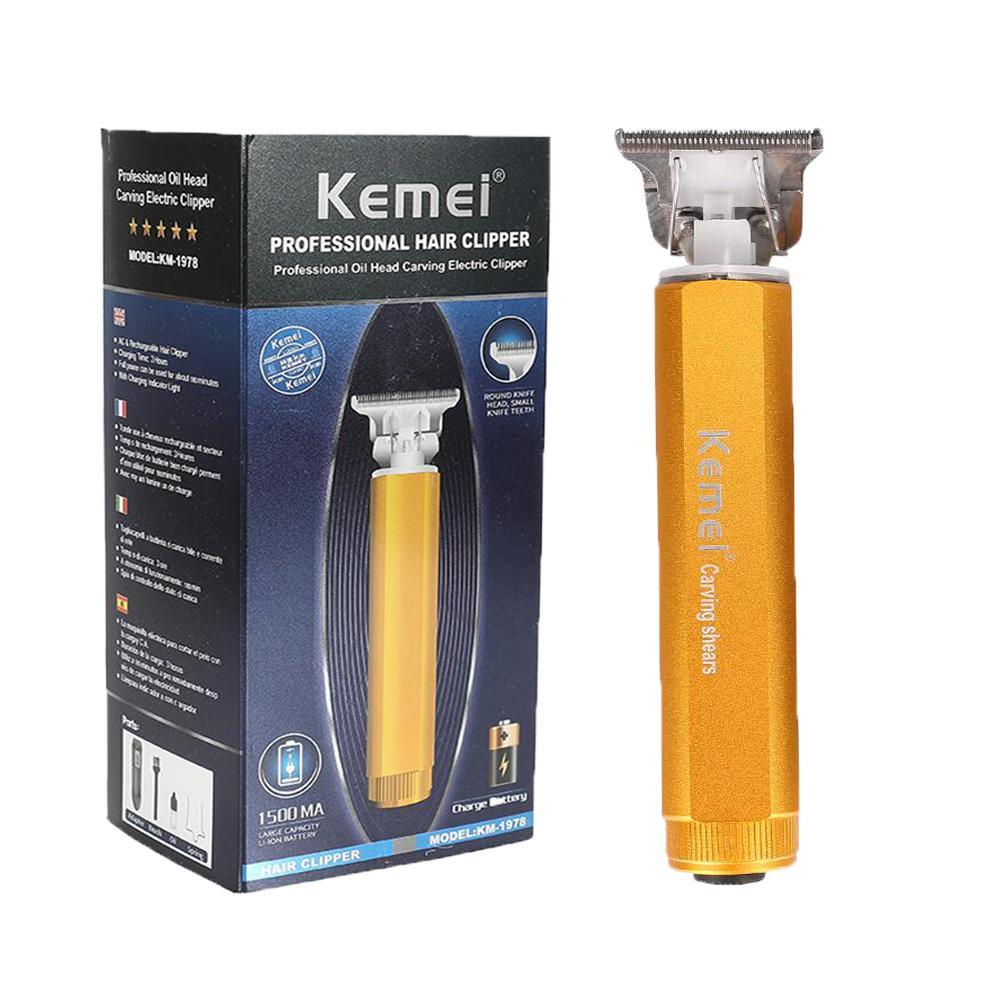 Професійна бездротова машинка для стрижки волосся Kemei КМ-1978