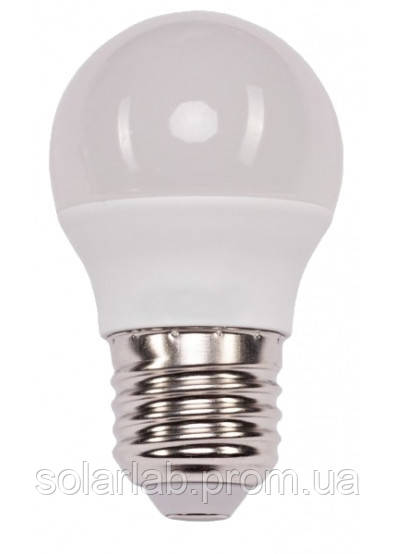 Лампа світлодіодна V-TAC, 7W-60W, SKU-866, SAMSUNG CHIP E27 G45 Plastic, 3000K
