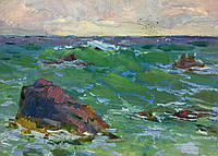 Картина Чегодар В. Д. Морской пейзаж