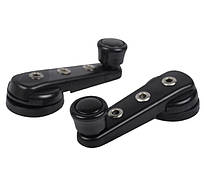 Ручки склопіднімача Elegant EL 100 510 чорного кольору 2 шт