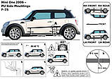 Молдинги на двері для Mini II R56 One 2006-2013, фото 4