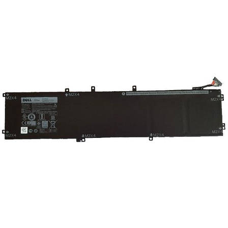 Оригінальна батарея для ноутбука Dell XPS 15 9550 (4GVGH 11.4 V 84Wh) - Акумулятор, АКБ, фото 1