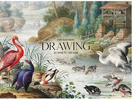 Альбом для малюв. склейка 20арк. A5+ 150гр/м2"Muse"Drawing №PB-GB-020-050/Школярик/(1)(88)