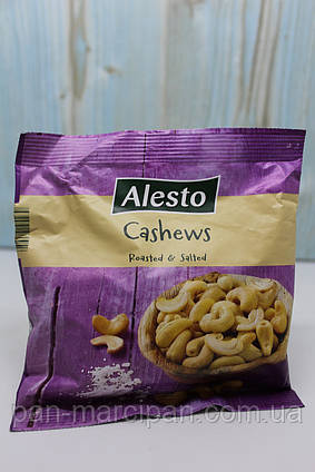 Горіхи кеш'ю смажені та солоні Alesto Cashews 150г Німеччина