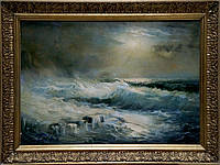 Картина Зебек В. Е. Море