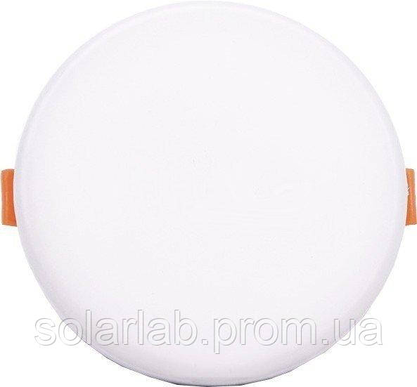 Панель стельова врізна LED V-TAC, 12W, SKU-728, Samsung CHIP, 230V, 4000К, кругла, діаметр 120mm
