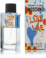 100 мл туалетная вода Moschino Cheap and Chic I Love Love - (Ж)