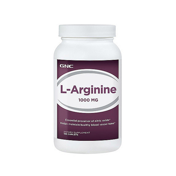 Аргінін GNC L-Arginine 1000 180 кап